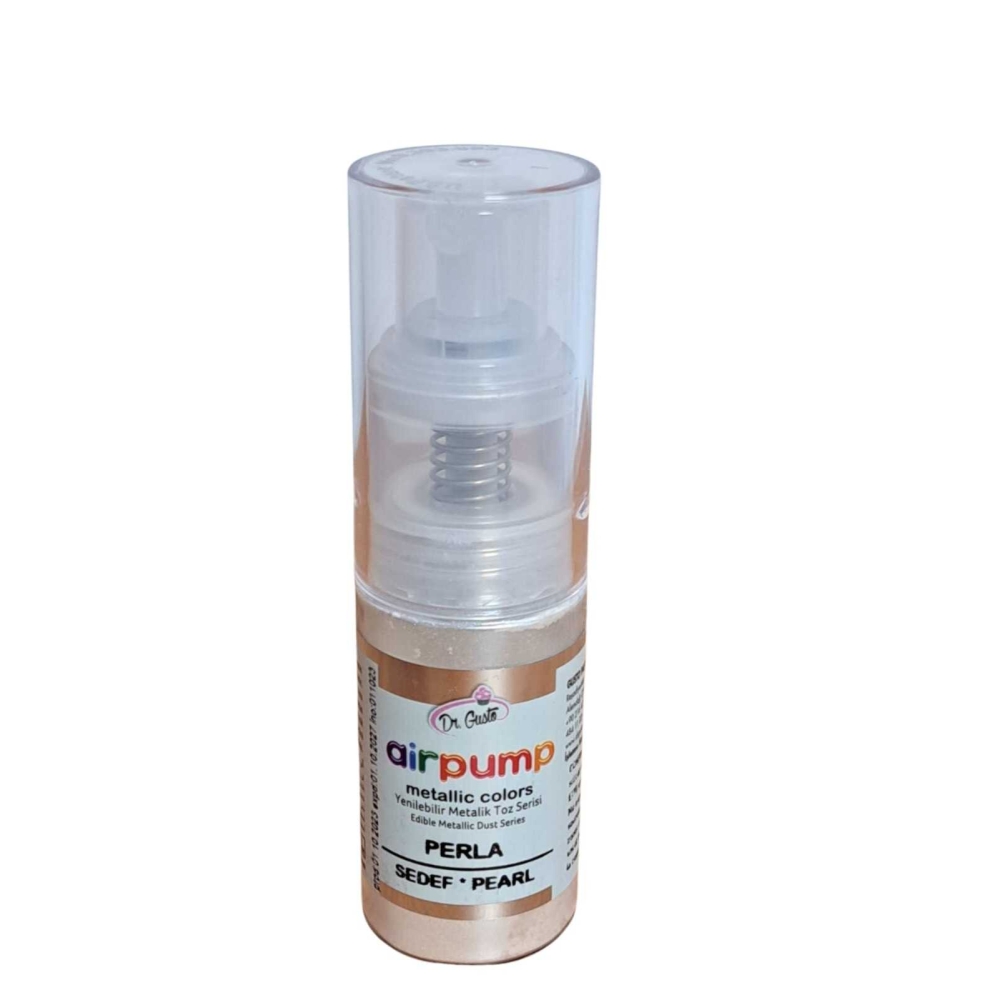 Colorant Pudra Metalizat Spray Pompita - 10 gr - PERLA SEDEF - Dr Gusto