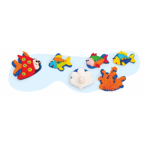 Set decor din zahar- Pesti si caracatita – Fish#4 - YKPACA