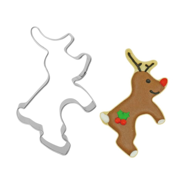 Decupator din inox - Reindeer - Happy Sprinkles - Anyta Cooking