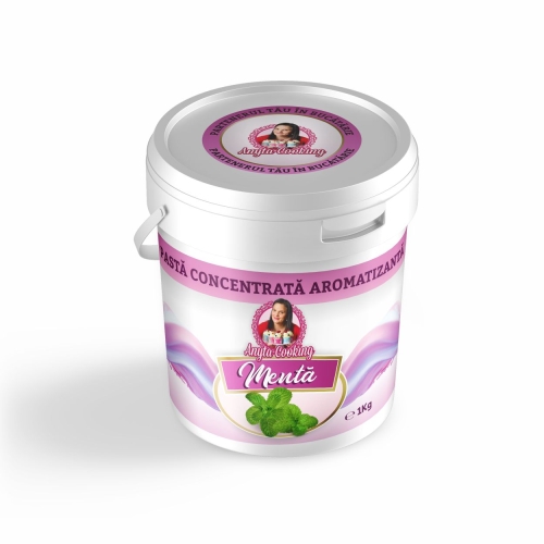 Pastă Concentrată Aromatizantă – MENTA - 1 kg - Anyta Cooking