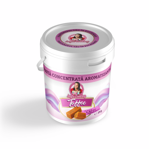 Pastă Concentrată Aromatizantă – TOFFE - 1 kg - Anyta Cooking