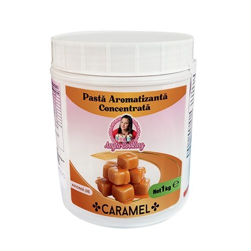 Pasta Concentrata Aromatizanta cu aroma de - CARAMEL - 1 kg - Anyta Cooking