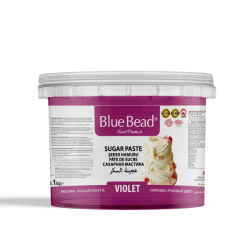 Pasta de Zahar - VIOLET - 1 kg - Blue Bead