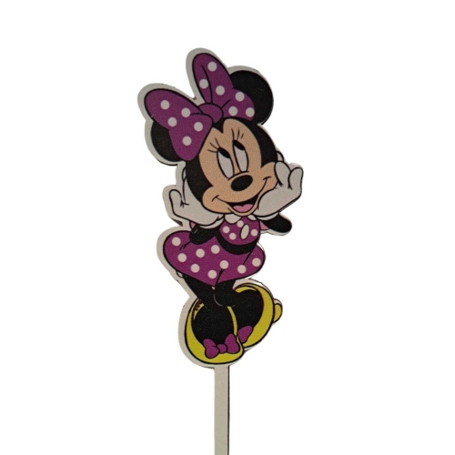 Topper tort Minnie Mouse MDF - Anyta Cooking