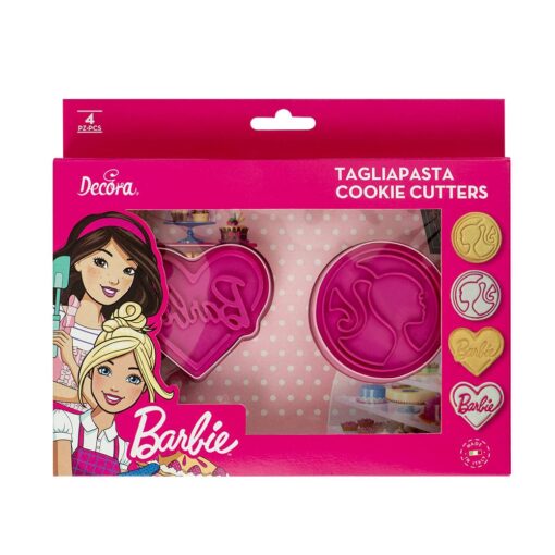 Decupatoare Barbie set 2 + Marker - Decora
