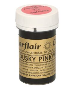 Colorant Alimentar Gel "DUSKY PINK/WINE" / Roze – 25 G – Sugarflair