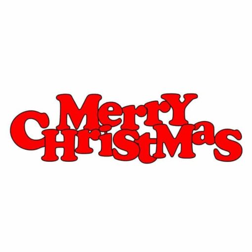 Decupator - Merry Christmas - FMM