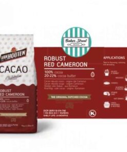 Cacao pudră Alcanizată -1 KG- Red Cameroon ( ROSU VELVET INCHIS )-Van Houten