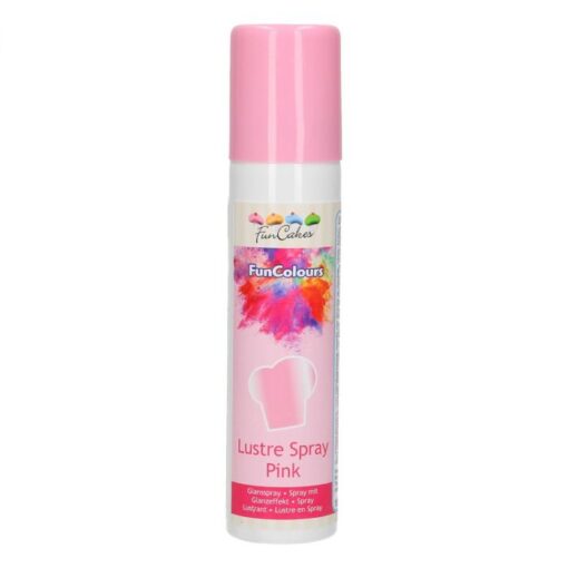 Colorant Spray Metalic - PINK / Roz -100ML-FunCakes