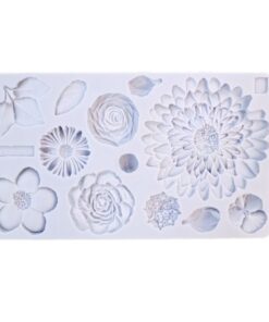 Matriță din Silicon - Flori din Crema de Unt - Karen Davies