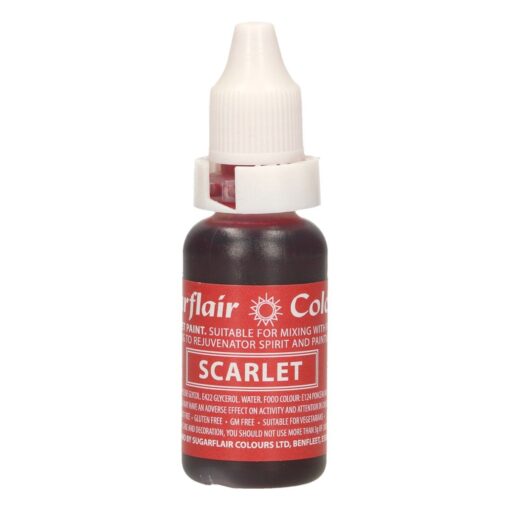 Colorant Alimentar Lichid - SCARLET / STACOJIU - 14 ml. - Sugarflair