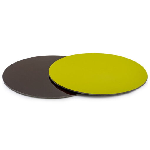 Disc Tort 24 cm , grosime de 3mm -Lime/Negru - Decora