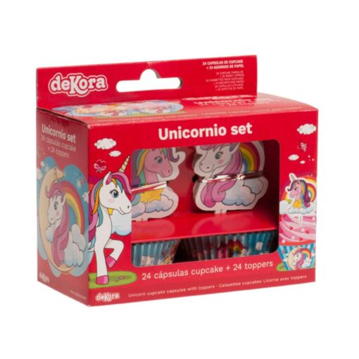 Forme Brioase UNICORN- 24 buc – Dekora