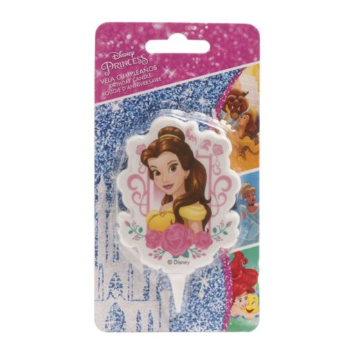 Lumânare pentru zi de naștere –PRINTESA BELLA DISNEY 2D – 7,5 CM - Dekora