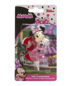 Lumânare pentru zi de naștere cifra 3 MINNIE - 6,5 CM - Dekora