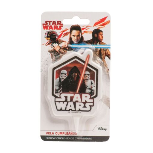 Lumânare pentru zi de naștere – STAR WARS 2D – 7,5 CM - Dekora