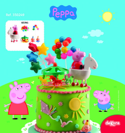 Set Figurina necomestibilă – Peppa Pig – Dekora