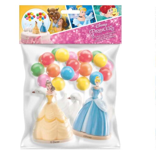 Set figurină tort - Prințesă Disney- 40x240x170 mm- Dekora