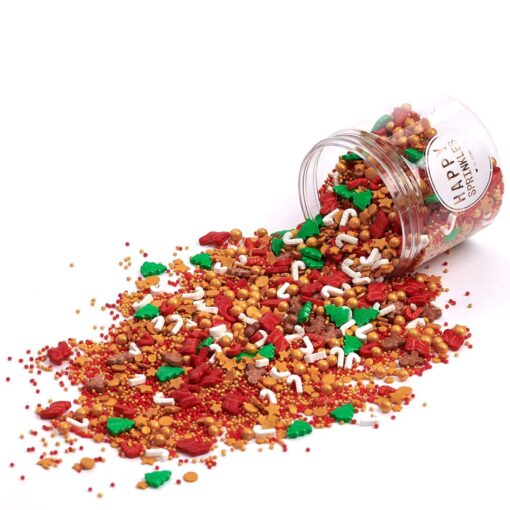Sprinkles - Santas Favourite -90 gr - Happy Sprinkles