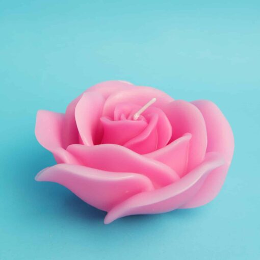 Lumanare tort trandafir 3d