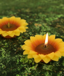 Lumaare tort floarea soarelui 3D