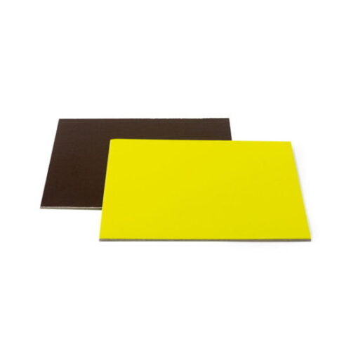 Disc tort pătrat-Maro/Lime-Ø 28 cu 3 mm-Decora