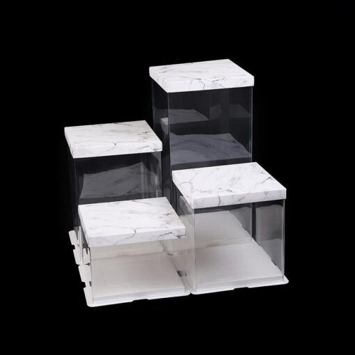 cutii tort transparente