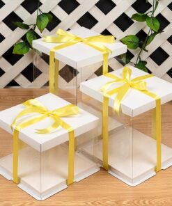 cutii tort transparente