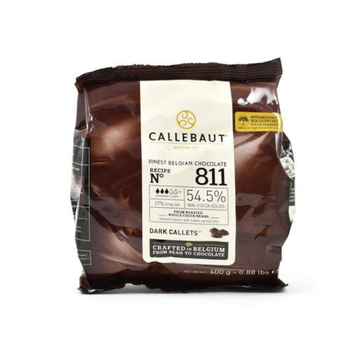 Ciocolata Neagra 811 - 54,5% cacao - 400 gr. - Barry Callebaut®