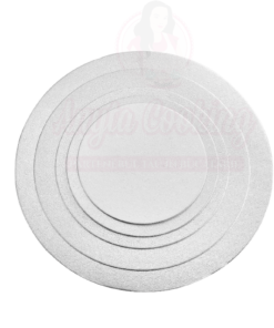 Disc tort rotund , argintiu -2mm grosime-Anyta Cooking