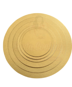 Disc tort rotund , auriu -2mm grosime-Anyta Cooking