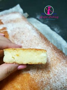 Prăjitură cu brânză dulce (fără aluat) - Anyta Cooking