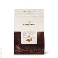 Ciocolata Neagra Termostabila 48%, Picaturi marime L, 2,5 Kg - Callebaut