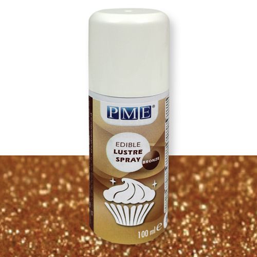 Spray alimentar culoare Lucios BRONZ-100 ml- PME