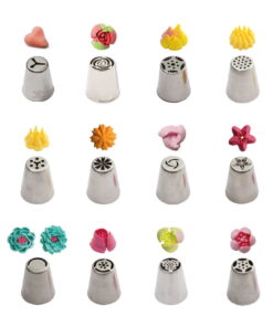 Set 12 Duiuri Rusesti pentru flori 3D -Model1- Decora