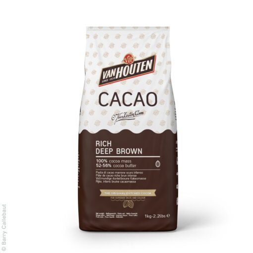 Pudra de cacao - RICH DEEP BROWN -1kg- Van Houten