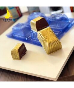 Forma pentru ciocolata- Cupcake dreptunghiular -77 x 49 x 32 (mm)- Porto Formas