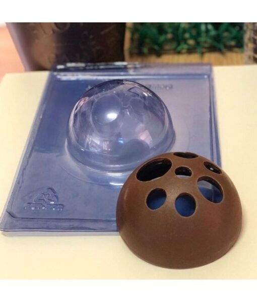 Forma pentru ciocolata- Semisfera Gigantica- 100 x 50 (mm)- Porto Formas