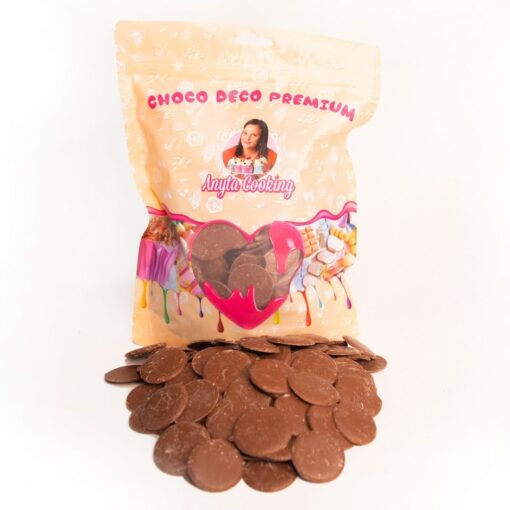 Choco Deco Premium (Deco Melts) -1 kg- Ciocolata cu Lapte -Anyta Cooking