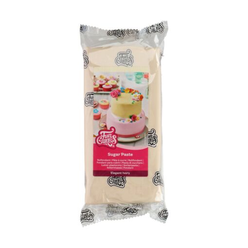 Fondant -ELEGANT IVORY -1 kg- Funcakes