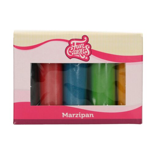 Fondant Multipack - ESSENTIAL COLOURS 5X100 G- Funcakes