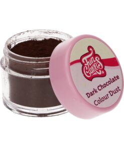 Colorant pudra comestibila – DARK CHOCOLATE- 1,5 GR -Funcakes