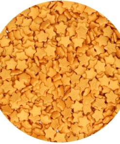 Decor din zahar -GOLD STARS- 60 G - Funcakes