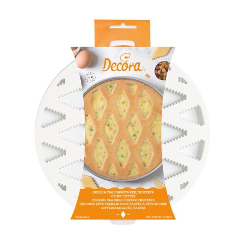 Decupator aluat tarte din plastic - 30 cm - Wilton
