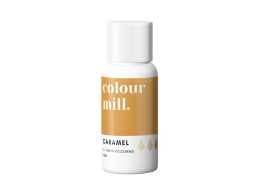 Colorant pt Ciocolată ,Crema de Unt etc.-Caramel, 20 ml-Colour Mill