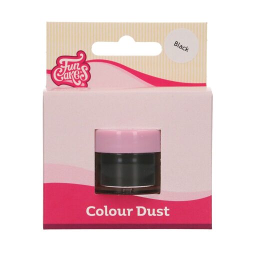 Colorant Pudra -BLACK-1,5 GR- Funcakes