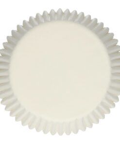 Set 500 buc Forme de copt briose - WHITE- Funcakes