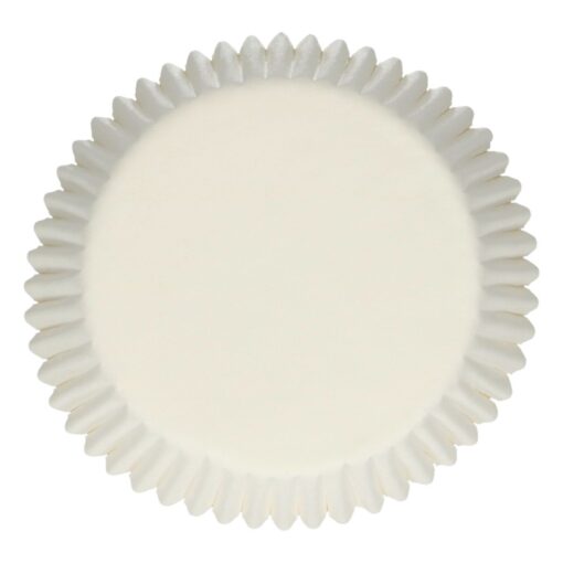 Set 500 buc Forme de copt briose - WHITE- Funcakes