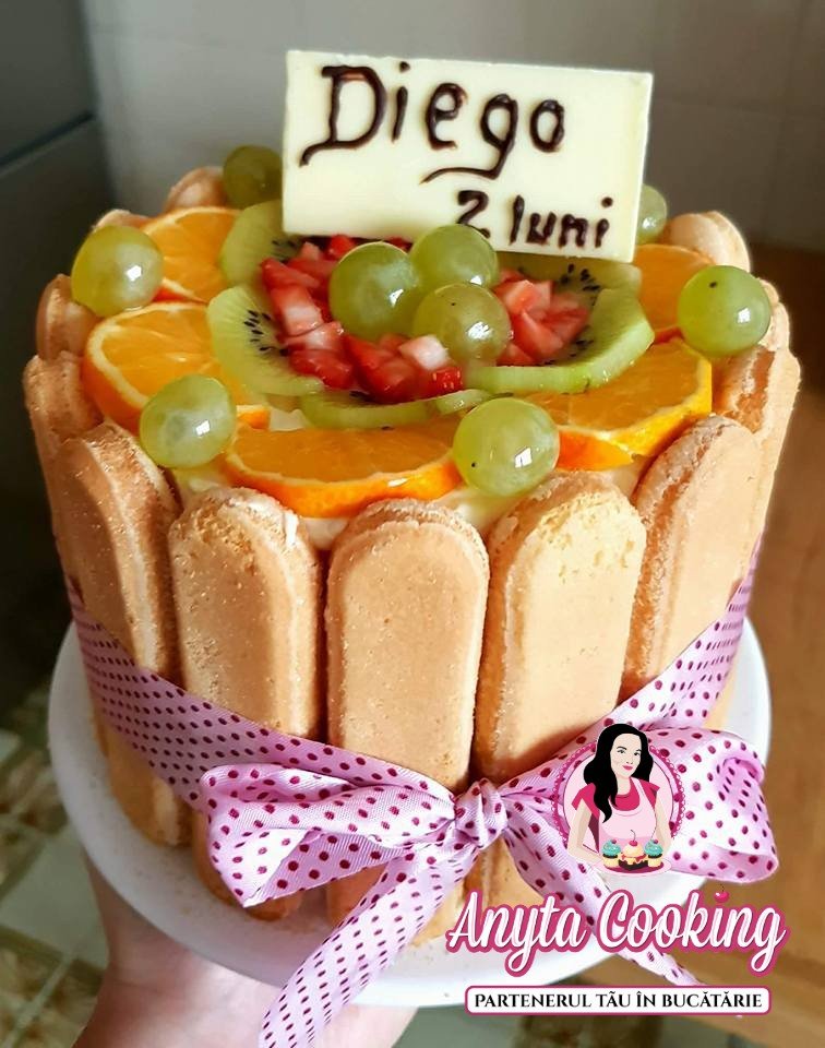 Tort diplomat - Anyta Cooking 1 Tort diplomat - Anyta Cooking