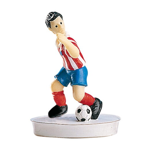Set 6 Figurine necomestibila - Echipa de Fotbal - 5-5,5 CM -Dekora